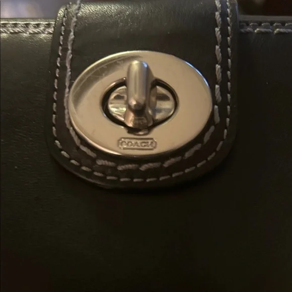 Coach Black Leather Wallet - Picture 6 of 6